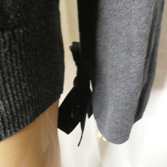 J Crew Mercantile Merino Wool Bow Sleeve Sweater - Picture 6 of 8